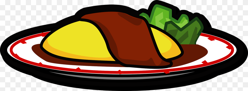 Omurice Food Clipart, Dish, Meal, Food Presentation, Device Png