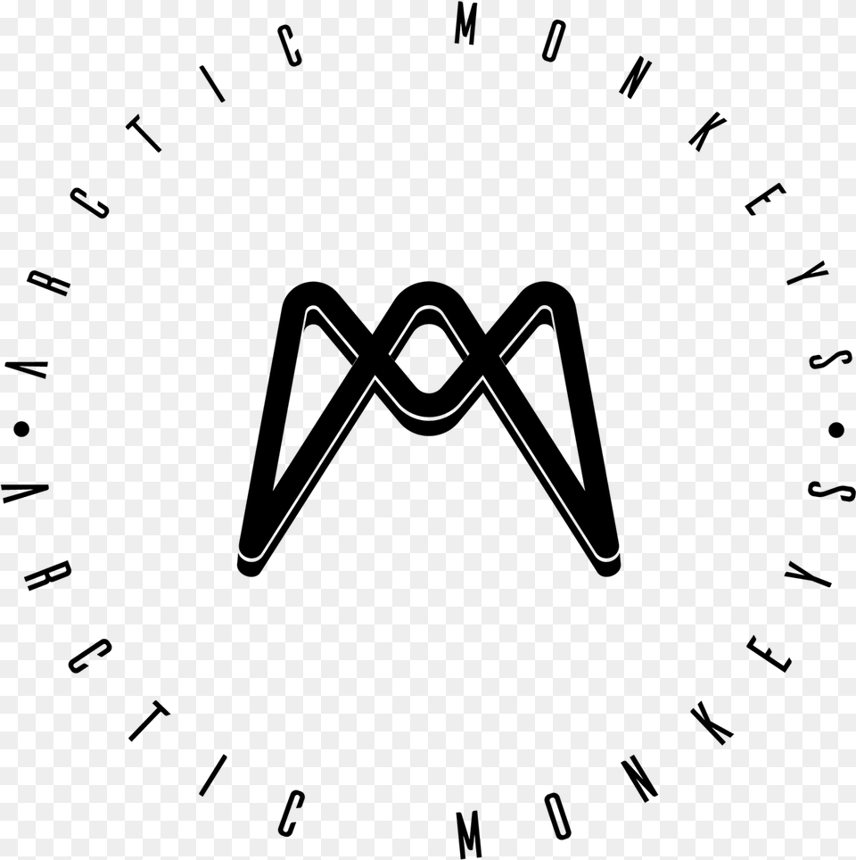 On A Long Sleeve Shirt For The Band 39arctic Monkeys39 Monochrome, Nature, Night, Outdoors, Lighting Png Image