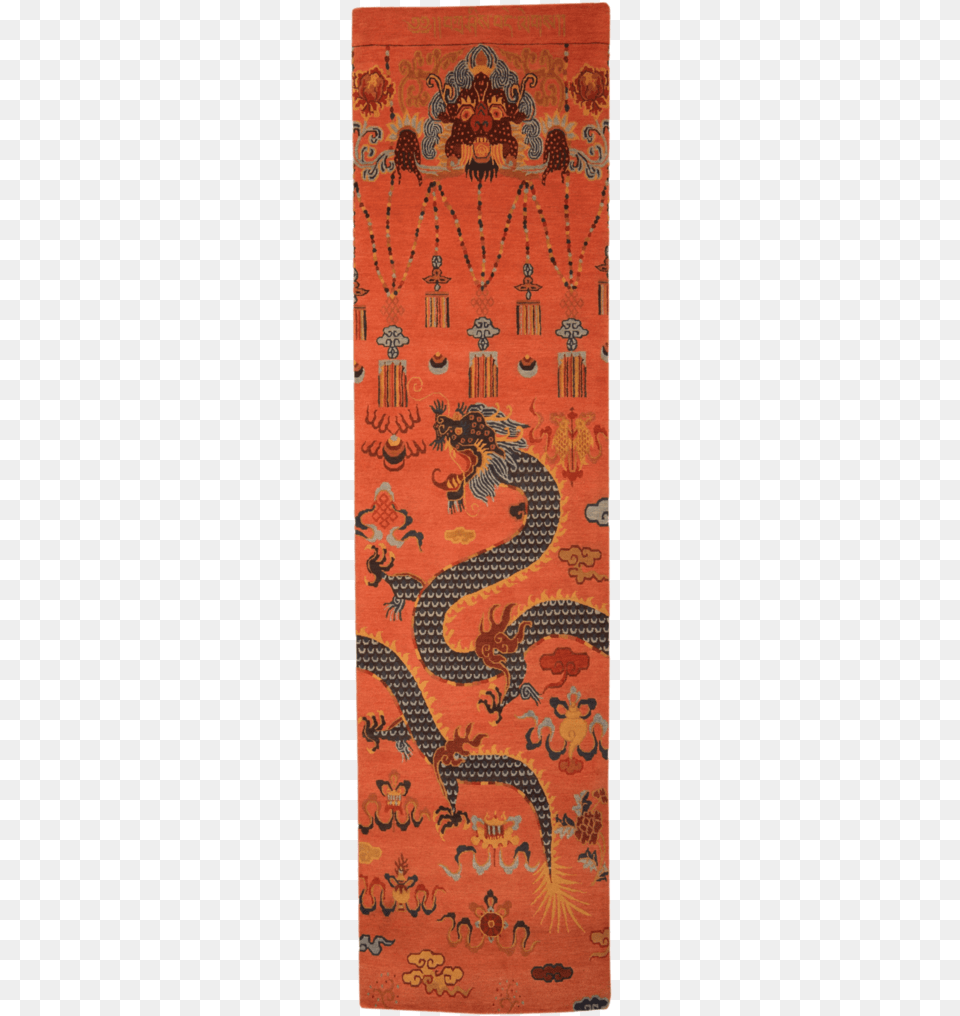 On A Persimmon Field An Open Mouthed Bearded Dragon Paisley, Home Decor, Rug Free Transparent Png