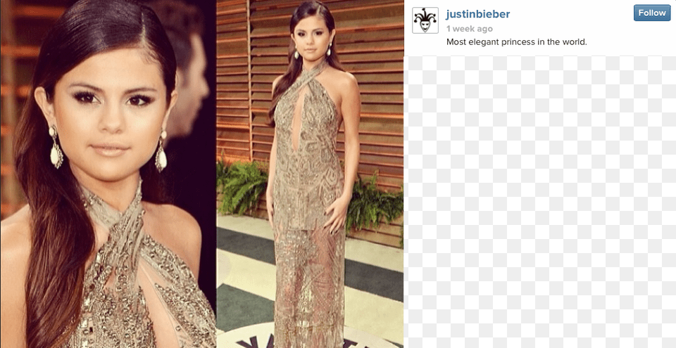 On Again Girlfriend Selena Gomez Were Spotted Getting Justin Bieber Posts About Selena Gomez, Clothing, Dress, Evening Dress, Face Png Image