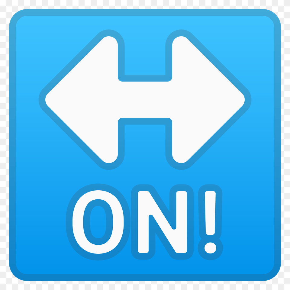 On Arrow Emoji Clipart, Sign, Symbol, Road Sign, Device Free Transparent Png