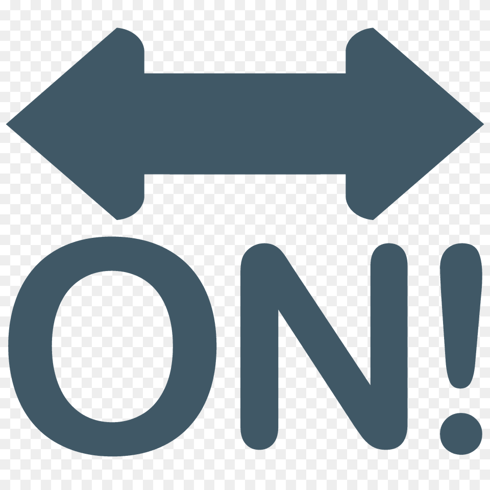 On Arrow Emoji Clipart, Sign, Symbol, Logo Png