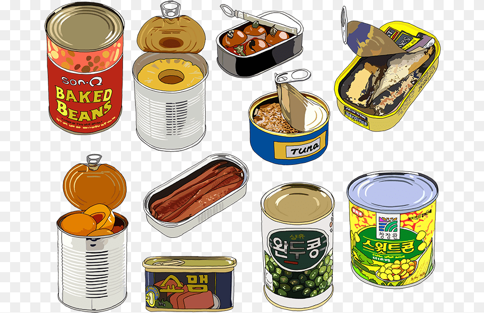 On Behance Illustration, Aluminium, Can, Canned Goods, Food Png