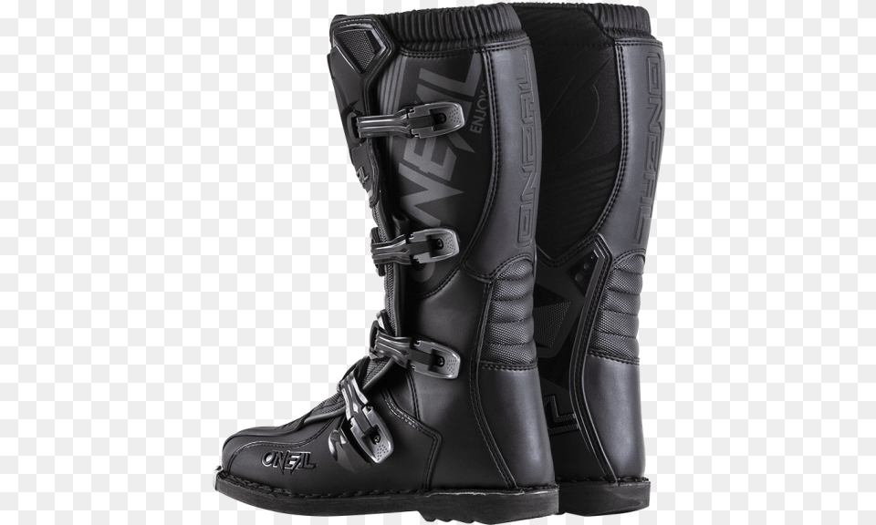 On Boot Element 19 Blk 2 Web 705x705 O39neal Element Men39s Boots, Clothing, Footwear, Riding Boot Free Png