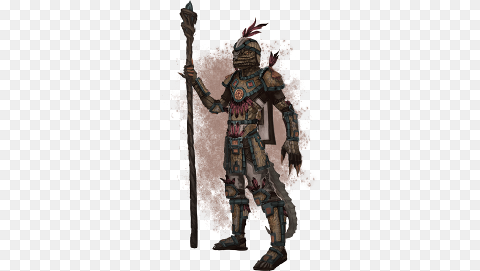 On Concept Argonian Light Armor Elder Scrolls Argonian Armor, Person, Samurai Free Png Download