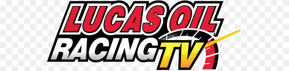 On Dark Backgrounds Lucas Oil Racing Tv Logo, Dynamite, Weapon, Text Free Png Download