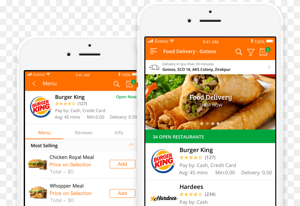 On Demand Food Ordering And Delivery Business App Development Burger King Logo Blue T Shirts Classic, Lunch, Meal, Text, Electronics Free Png