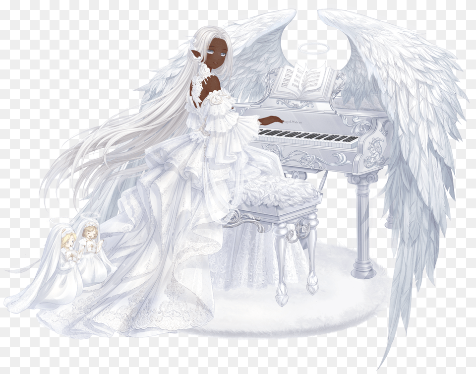 On Hiatus Chant Of Devotion Hot Beat Bonus Elf Ears Love Nikki Chant Of Devotion, Angel, Adult, Bride, Female Free Png Download