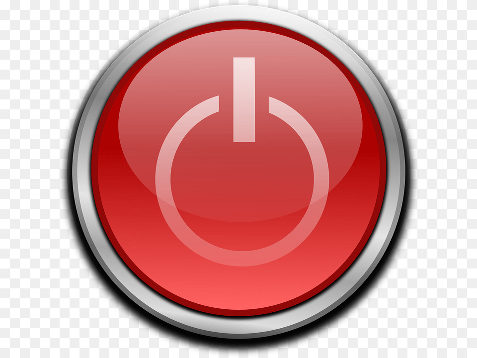 On Off Button Button That Says Push, Sign, Symbol, Road Sign Free Png