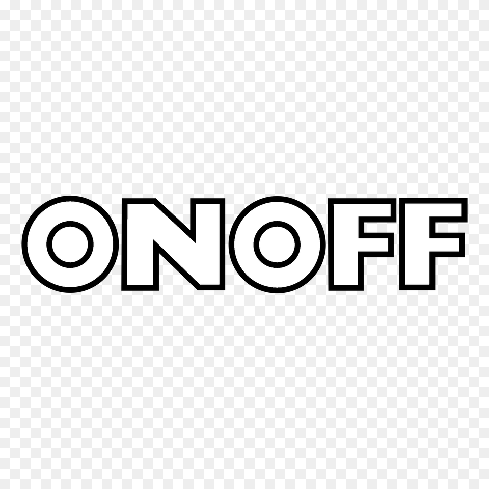 On Off Logo Transparent Vector, Text Png Image