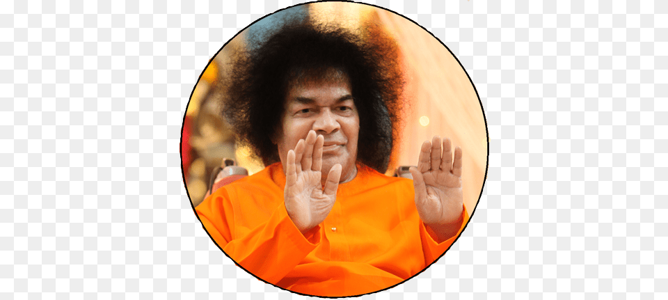 On One Of Baba39s Pilgrimages To 39mantralaya39 He Met Satya Sai Baba, Adult, Body Part, Female, Finger Free Transparent Png