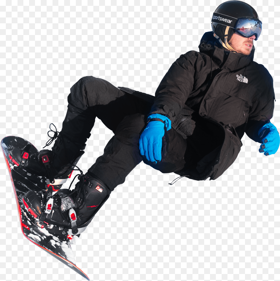 On Snowboard In Oslo Winter Park Snowboarding, Sport, Snow, Person, Outdoors Free Png Download