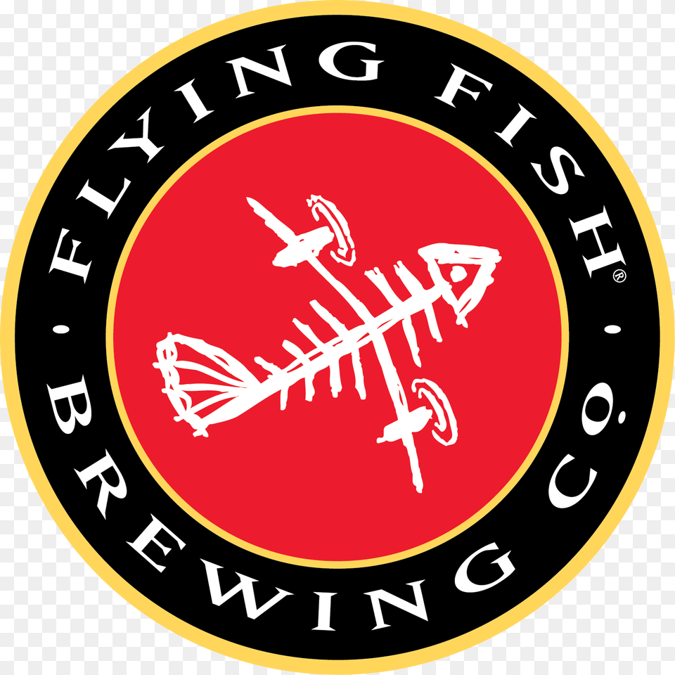 On Tap In The Tasting Room Flying Fish Jersey Juice, Emblem, Logo, Symbol, Architecture Png