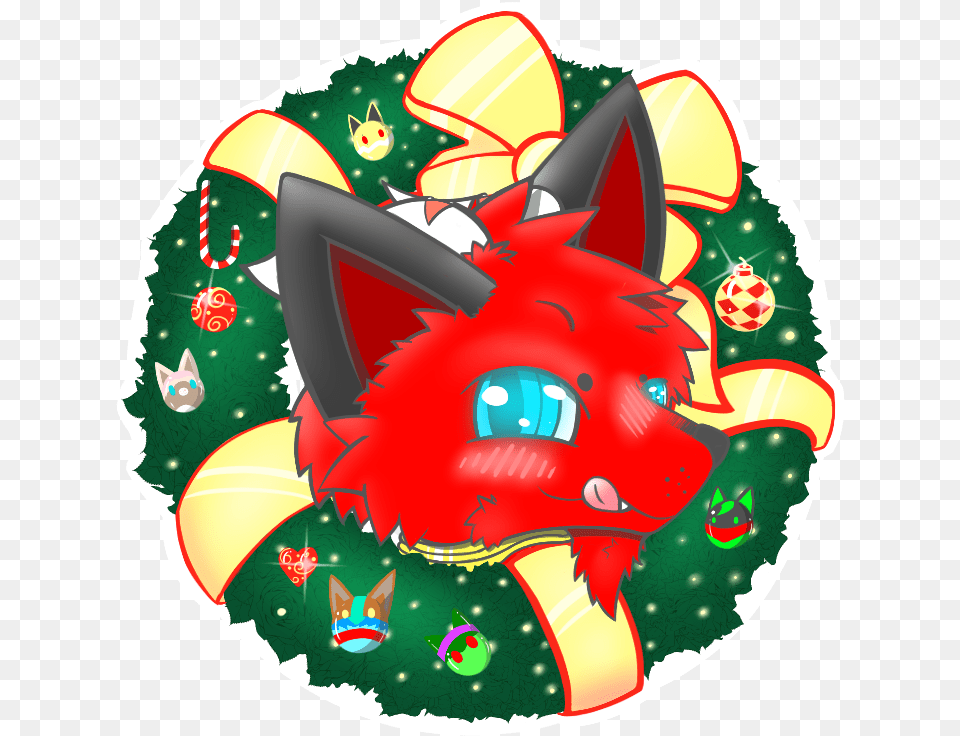 On The 12th Mlem Of Christmas By Shadow Charmeleon Fur Fictional Character, Pinata, Toy, Art, Graphics Png Image