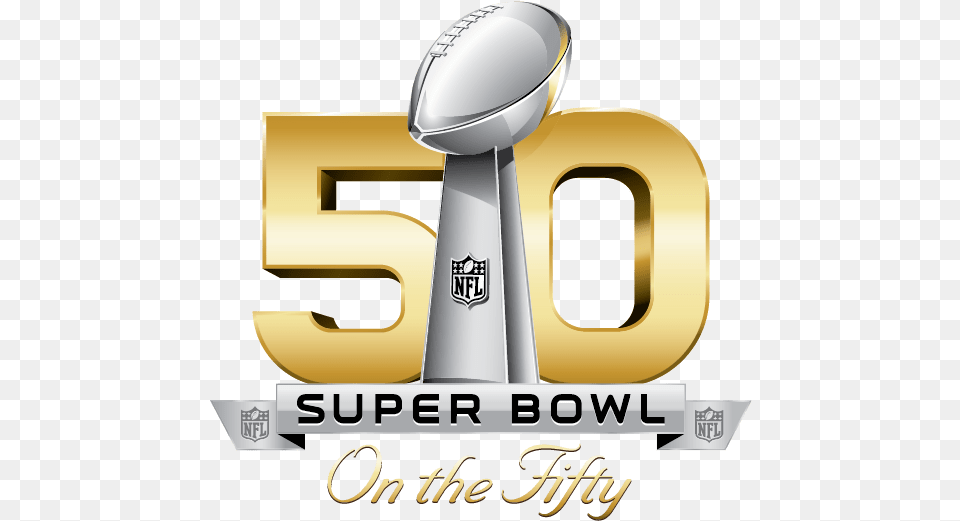 On The 50 Logo Super Bowl, Cutlery, Spoon Png