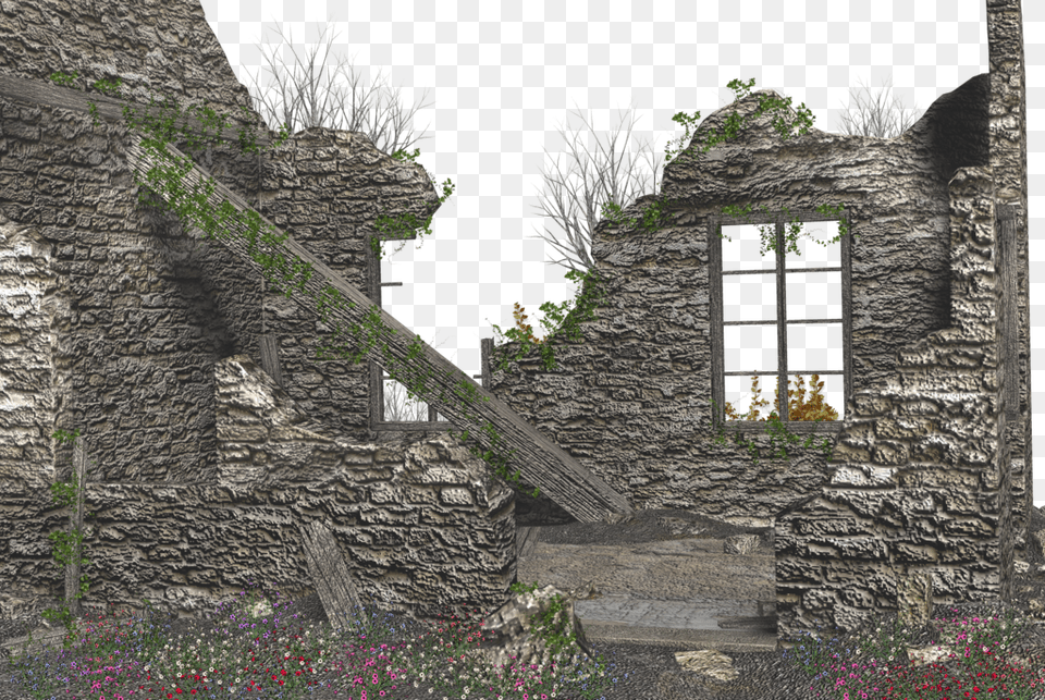 On The Desktop Wallpaper Old Ruins, Architecture, Slate, Wall, Building Free Png Download