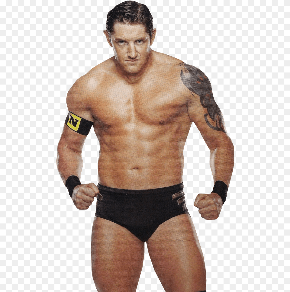 On The Look Half Wwe Wade Barrett, Clothing, Swimwear, Tattoo, Skin Free Transparent Png