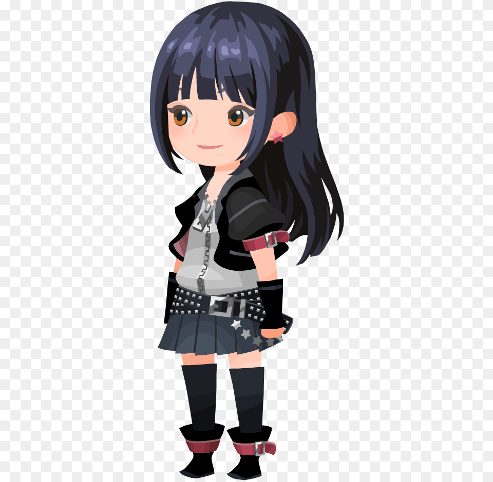 On The Other Hand Skuld Has Brown Eyes Kingdom Hearts Union Skuld, Book, Comics, Publication, Baby Free Png