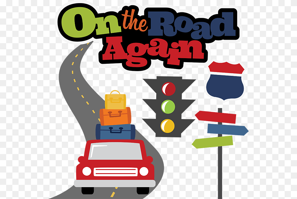 On The Road Again Svg Scrapbook File Vacation Svg Files Road Trip Clip Art, Advertisement, Neighborhood, Poster, Person Free Transparent Png