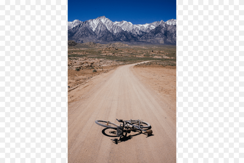 On The Road Dirt Road, Bicycle, Transportation, Vehicle, Machine Free Transparent Png