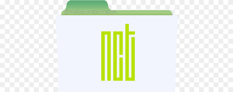 On Twitter Created A Folder Icon For Nct Hihi Nct 2018 Folder Icon, File, File Binder Png Image