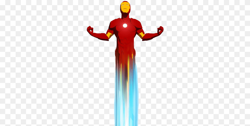 On Twitter Iron Man Fly Up, Clothing, Costume, Person, Symbol Free Transparent Png