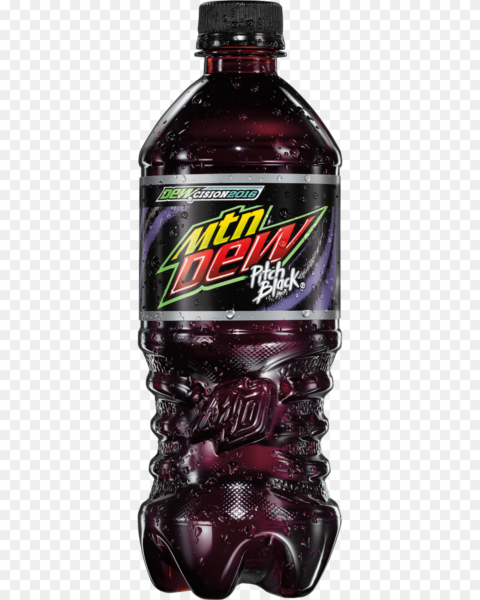 On Twitter Pitch Black Mt Dew, Beverage, Bottle, Soda, Coke Png Image