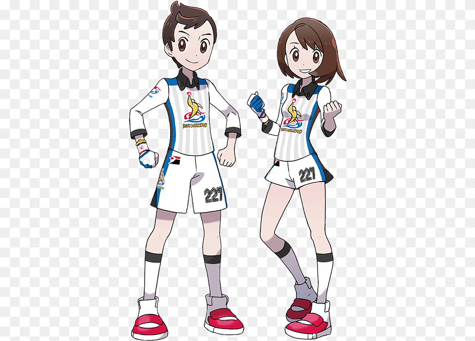 On Twitter Some New Footage Sword And Shield Pokemon Sword And Shield Uniforms, Book, Comics, Publication, Child Png