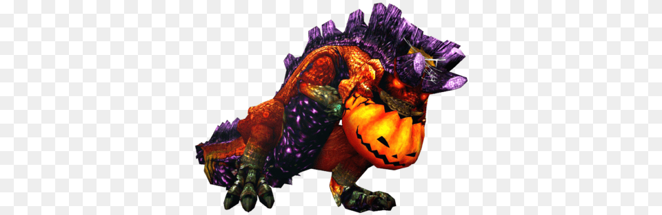 On Twitter Watches The Mhw Deviljho Trailer Well Pumpkin Uragaan, Person, Purple Png