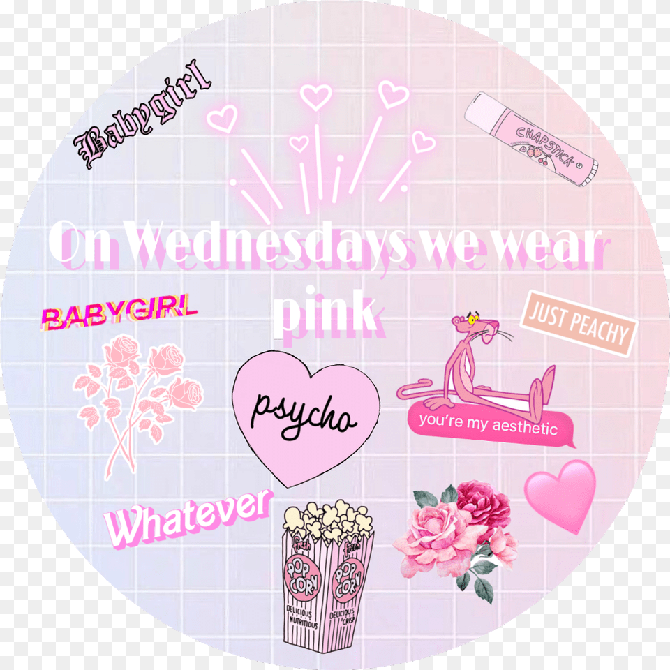 On Wednesdays We Wear Pink Circle, Disk, Baby, Person Free Png