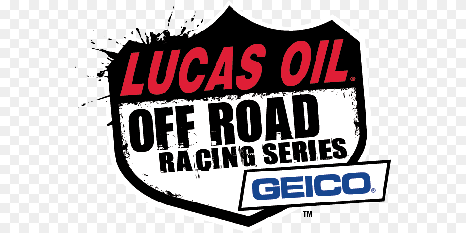 On White With Transparent Background Lucas Oil Off Road Logo, Advertisement, Scoreboard, Poster, Sticker Free Png Download