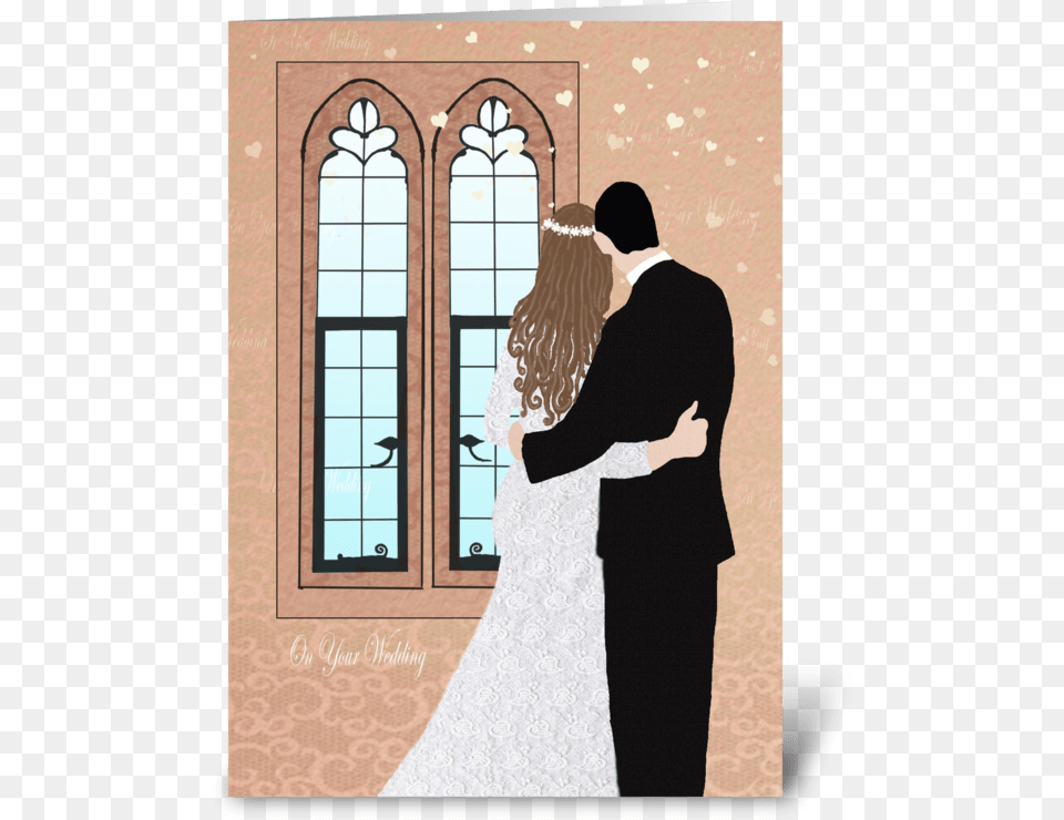 On Your Wedding Greeting Card Romance, Clothing, Dress, Formal Wear, Suit Free Transparent Png