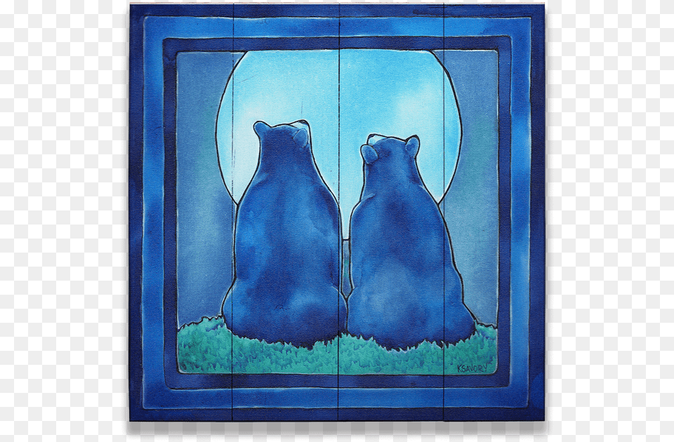 Once In A Blue Moon Picture Frame, Animal, Bear, Mammal, Wildlife Free Transparent Png