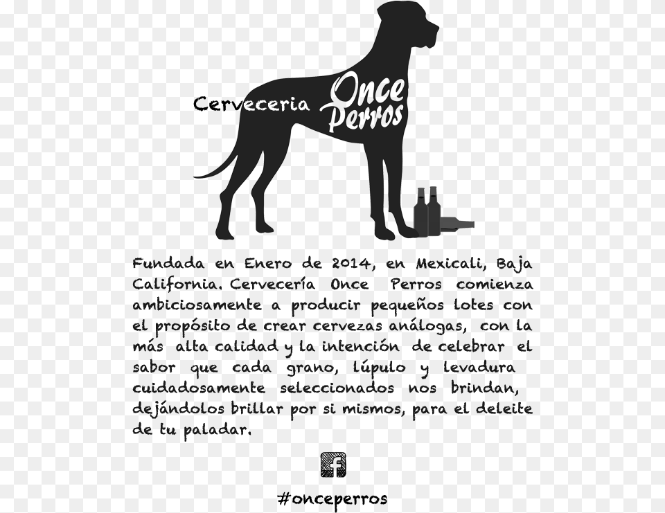 Once Perros Cerveza, Animal, Canine, Mammal, Silhouette Free Png Download