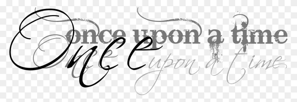 Once Upon A Time, Handwriting, Text, Calligraphy, Blackboard Png