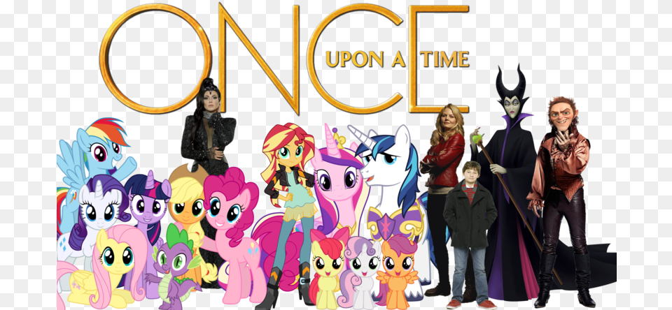 Once Upon A Time My Little Pony, Person, People, Adult, Publication Free Png Download