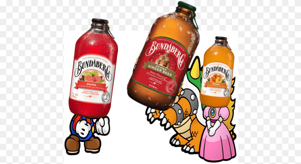 Once Upon A Unspecified Time There Lived A Princess Bundaberg Guava 340ml X, Beverage, Juice, Food, Ketchup Png Image