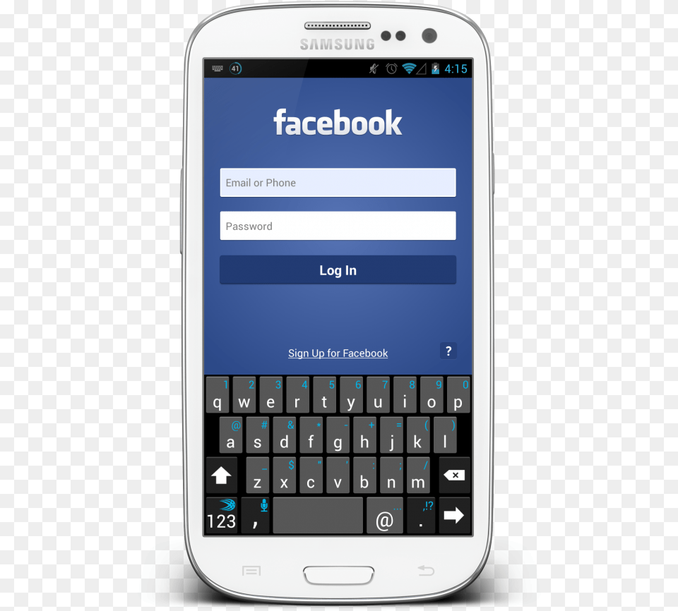 Once You39re Logged In You39re Ready To Use Facebook, Electronics, Mobile Phone, Phone, Text Free Png