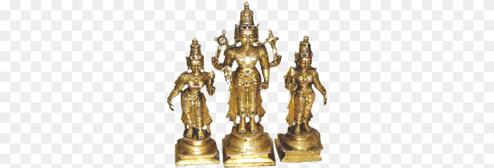 Oncesri Vadiraja Wished To Have The Darshana Of Lord Statue, Bronze, Treasure, Gold, Adult Free Png Download