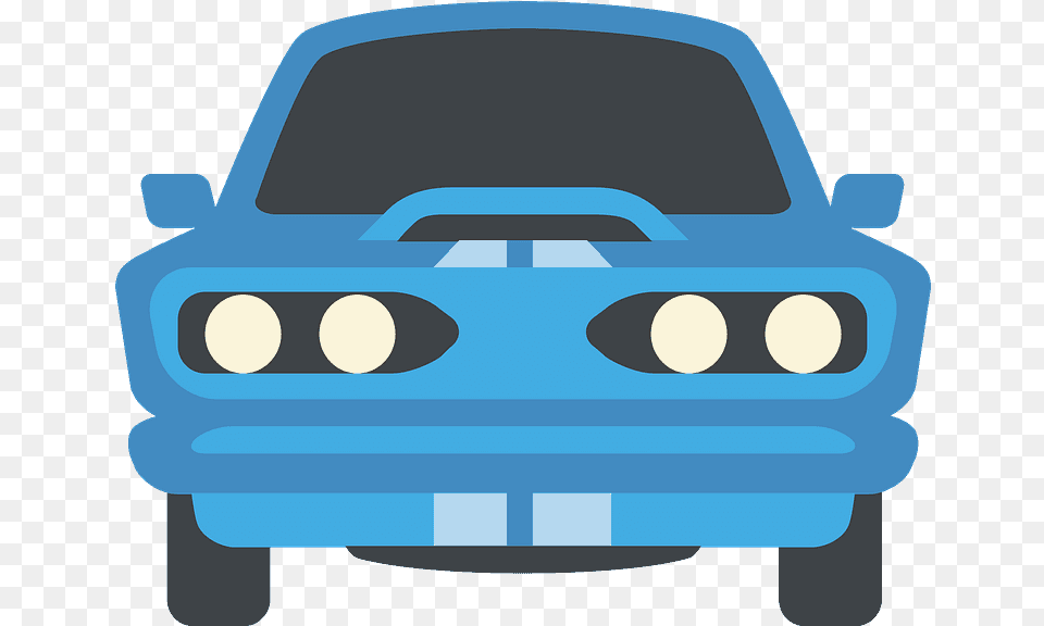 Oncoming Automobile Emoji Clipart Emoji Car, Coupe, Sports Car, Transportation, Vehicle Free Transparent Png