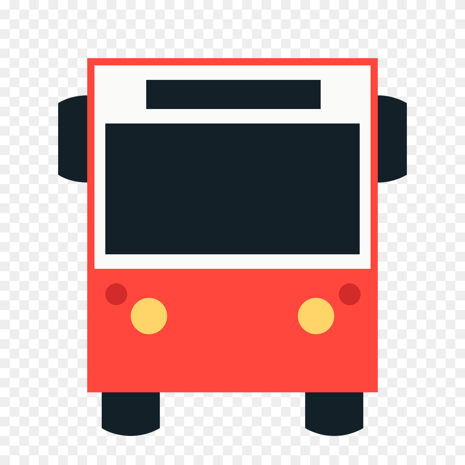 Oncoming Bus Emoji Clipart Free Png