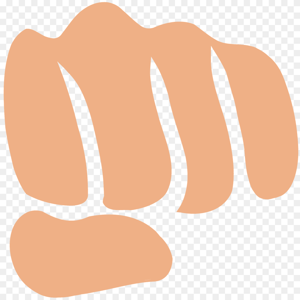 Oncoming Fist Emoji Clipart, Body Part, Hand, Person, Animal Free Png Download