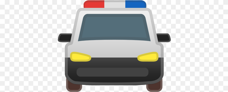 Oncoming Police Car Icon Of Noto Emoji Travel Police Car Emoji Of Facebook, Transportation, Van, Vehicle, Ambulance Free Png