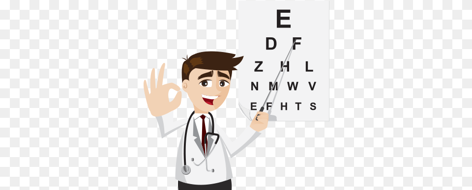 One Appointment And You39ll See Why We Are The Clear Eye Doctors Cartoon, Clothing, Coat, Person, Face Free Transparent Png