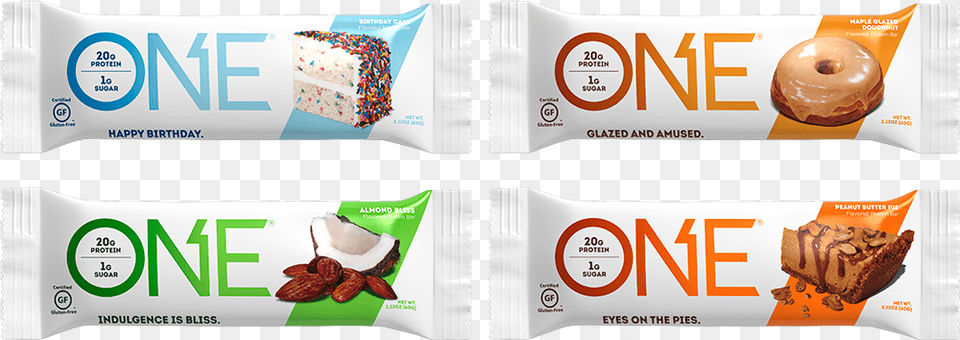 One Bar Best Seller Variety Pack One Brand Protein Bar, Food, Sweets Free Png Download