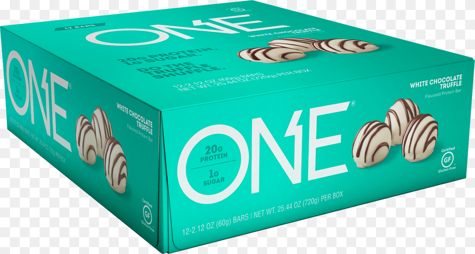 One Bar White Chocolate Truffle Protein Bar One Bar White Chocolate Truffle, Food, Sweets, Candy Free Png