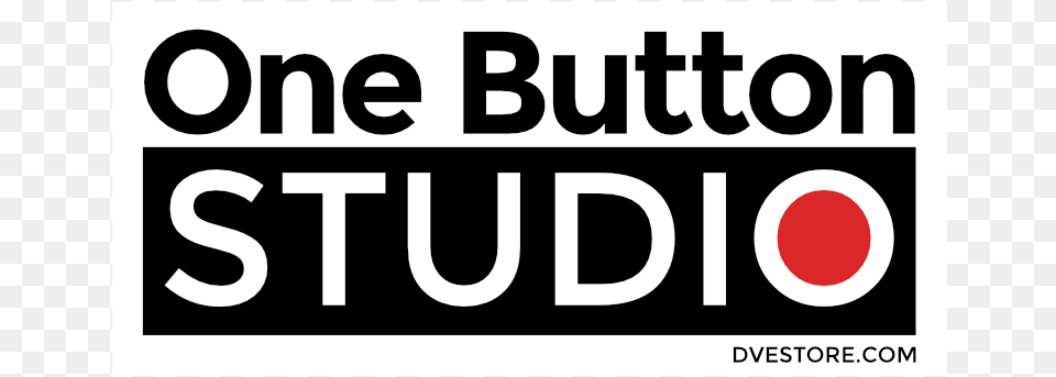 One Button Studio Logo Vorsicht, Sign, Symbol, Text Png Image