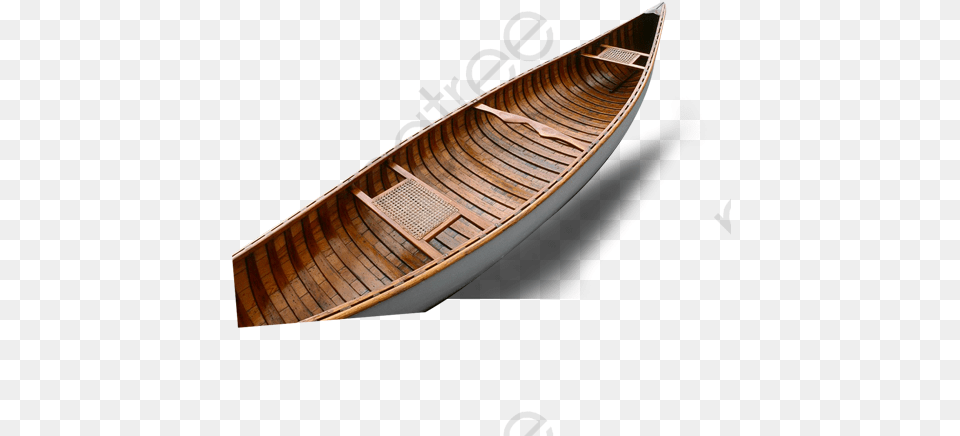 One Canoe Water Transparent Kashti, Boat, Vehicle, Transportation, Rowboat Png Image