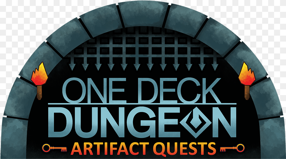 One Deck Dungeon By Asmadi Games One Deck Dungeon Logo, Architecture, Building, Arch Free Png Download