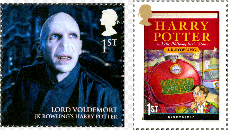 One Depicts Lord Voldemort And The Other The Book Cover Harry Potter And The, Adult, Male, Man, Person Png Image